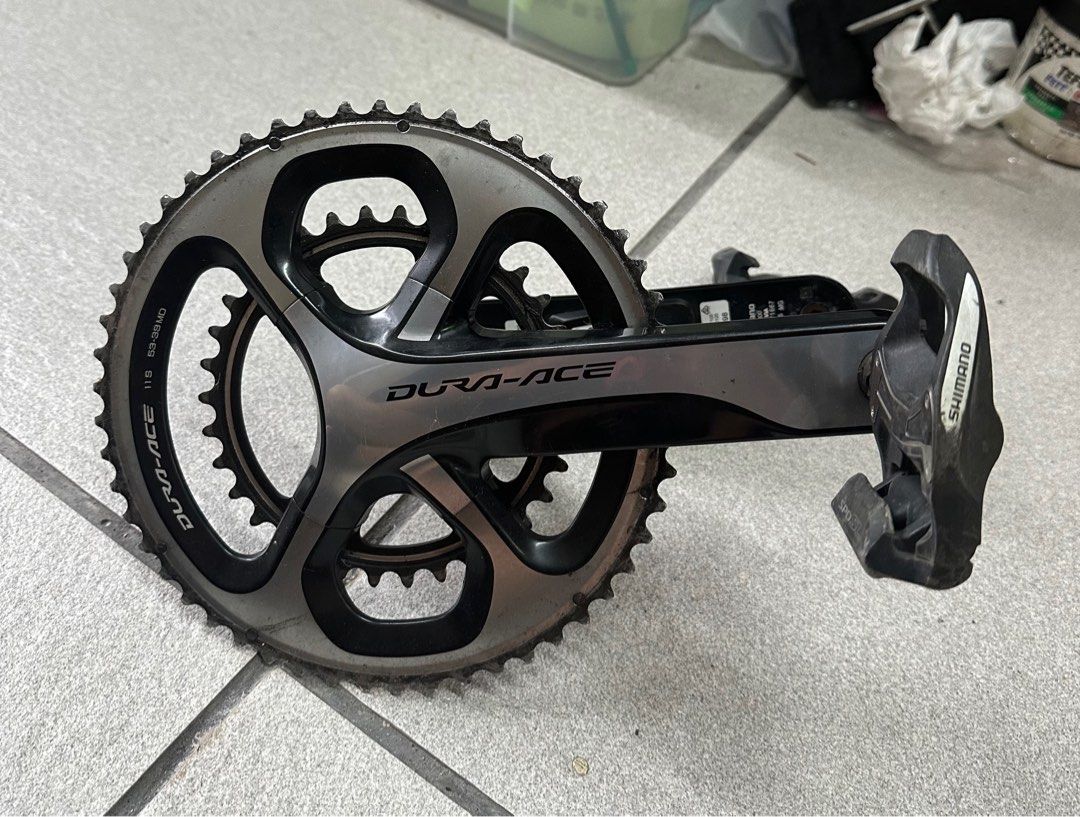 Dura ace 9000 stage powermeter crank, 運動產品, 單車及配件, 單車 Carousell