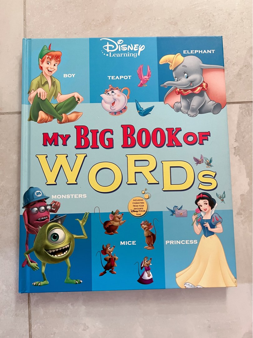 通販ストア 未開封 最新版 MY BIG BOOK OF WORDS DWE ディズニー | www