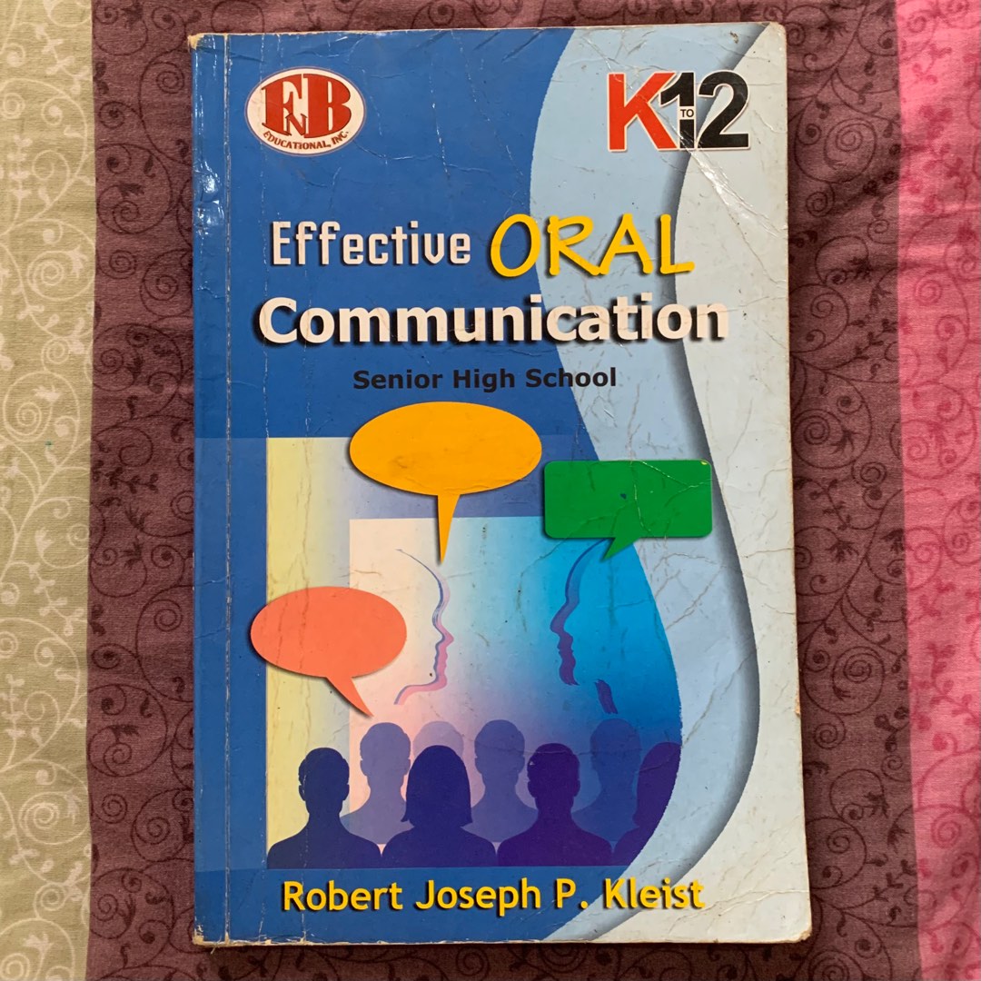 Effective Oral Communication (Senior High School), Hobbies & Toys