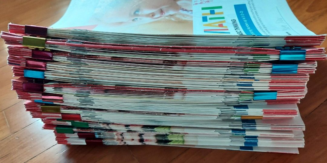Eye Level Math Worksheets - Level 1 to Level 7, Hobbies & Toys, Books
