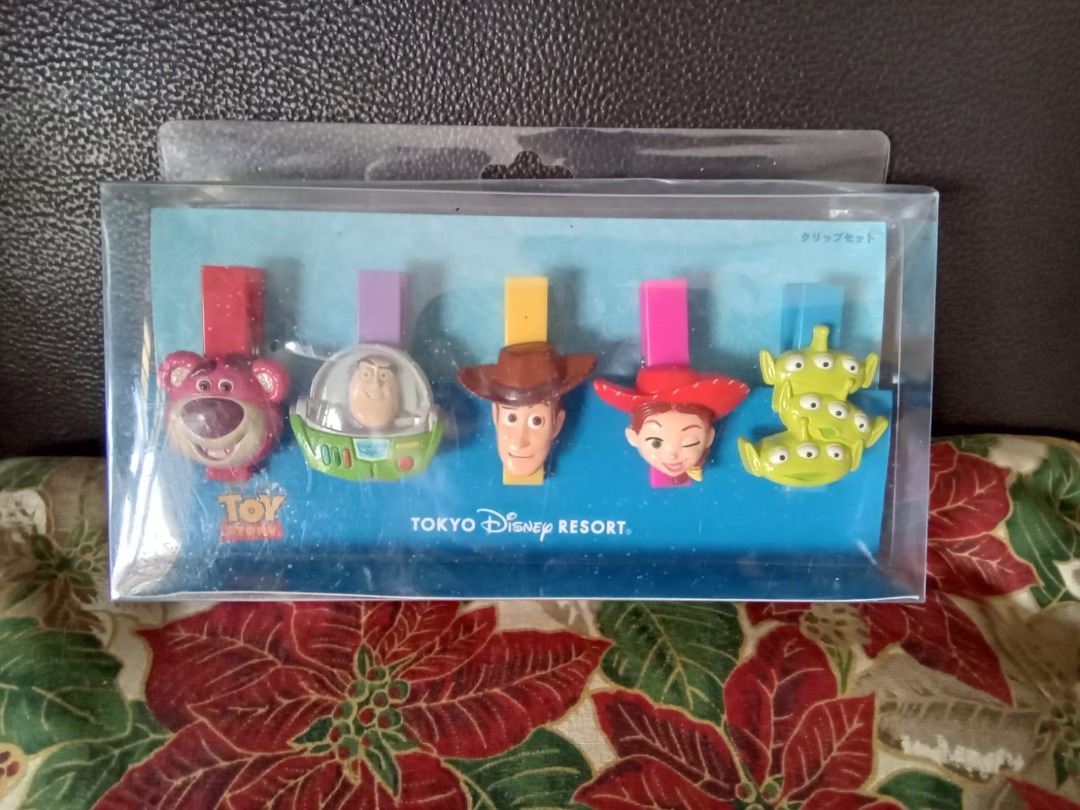 FAST SALE - Disney Toys Story Paper Clip (Original Disney Japan), Buku ...