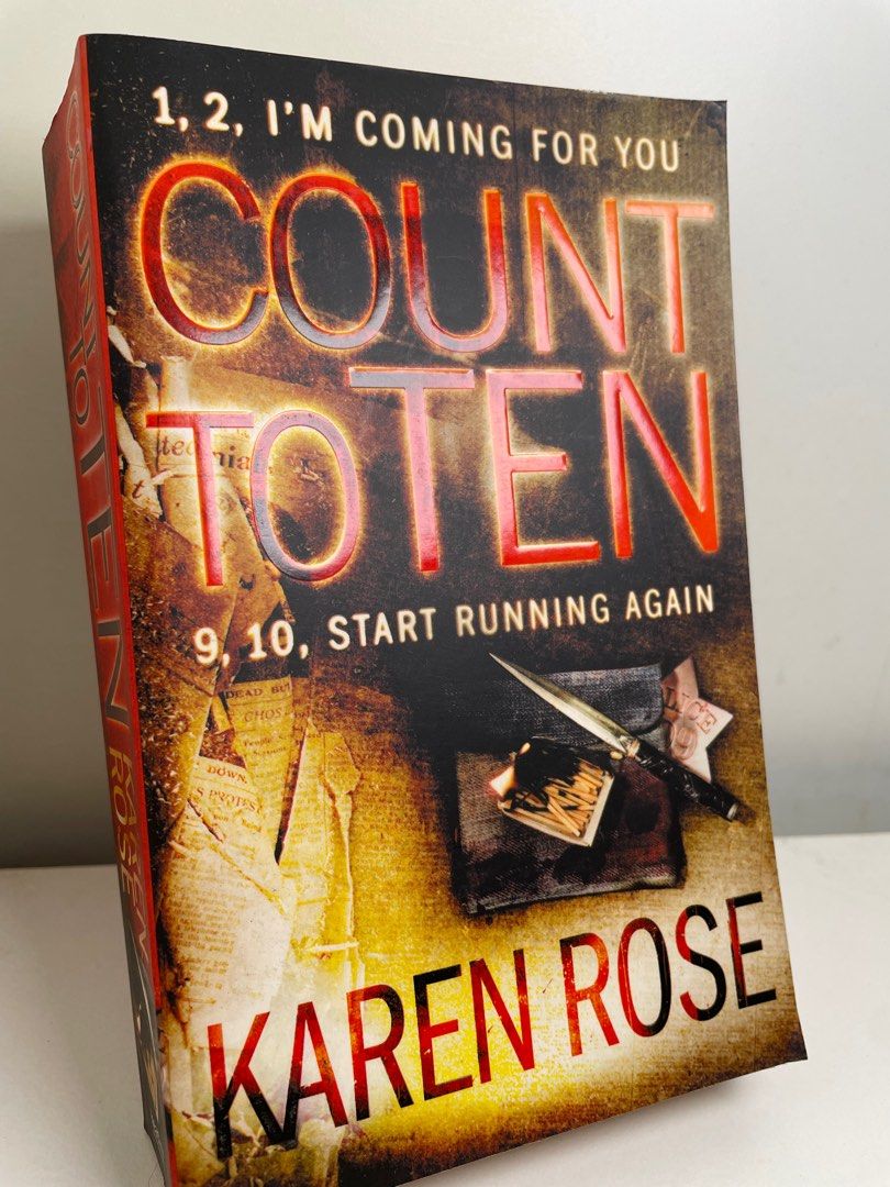 Fiction Crime Novel| Count to Ten, Karen Rose | softcover book, Hobbies ...
