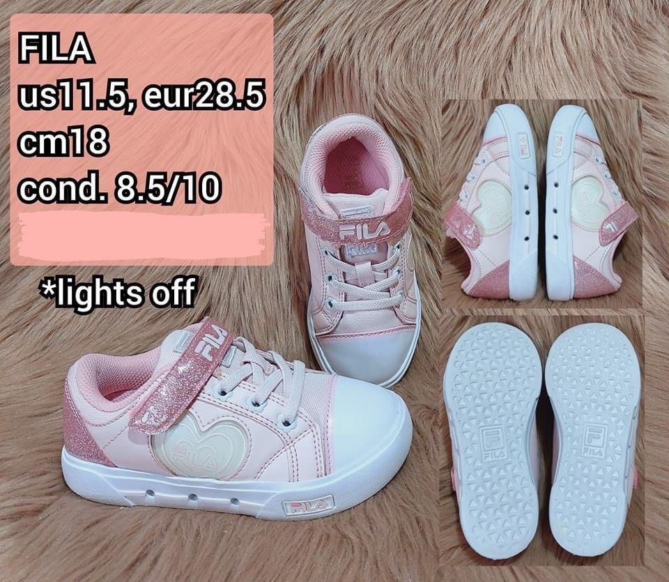 Fila shoes store for baby girl