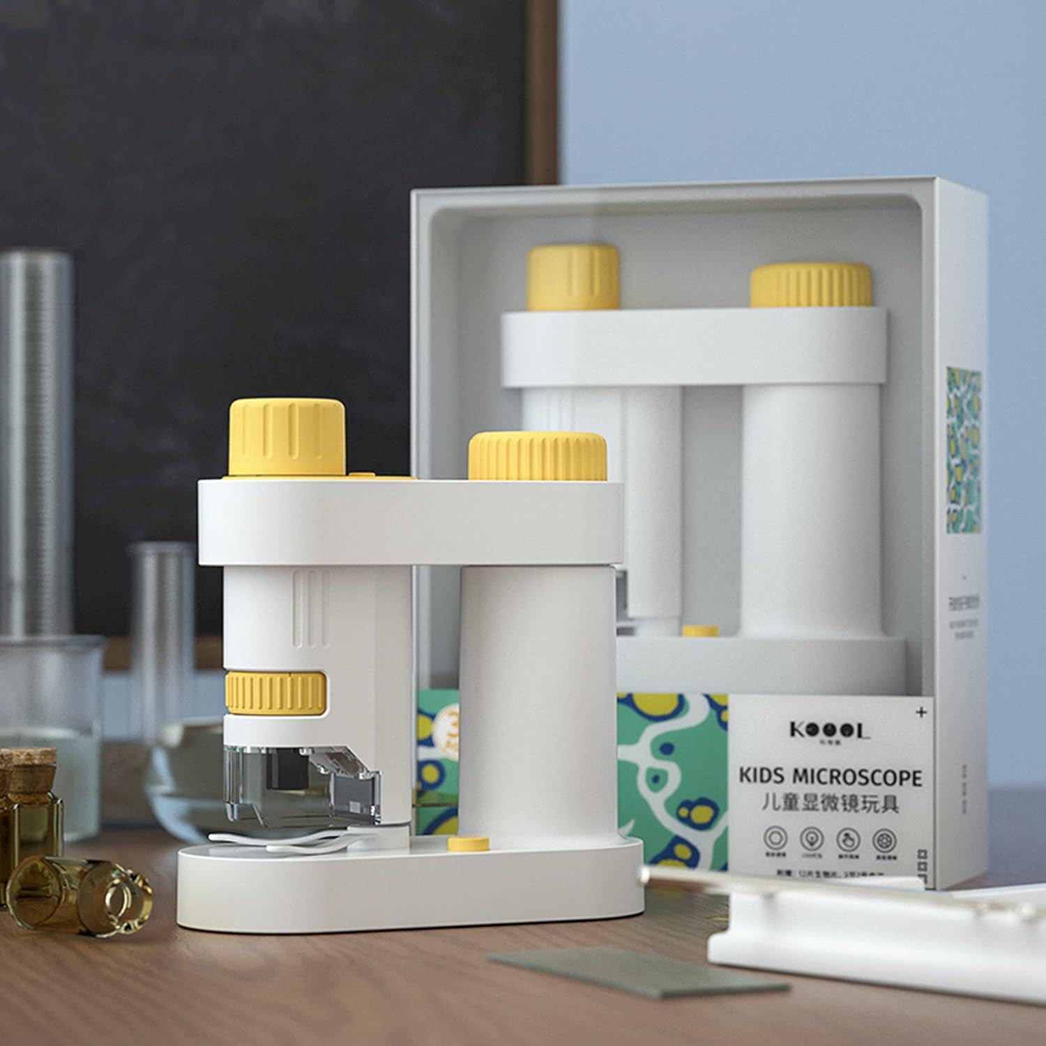 Fistech Detachable Microscope for Kids, Preschool Education STEM ...