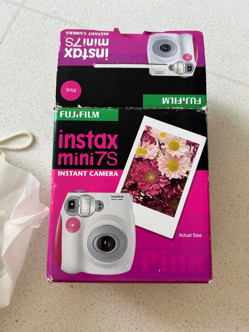 Mini 7 Camera Fujifilm instax mini 7S, Photography, Cameras on Carousell
