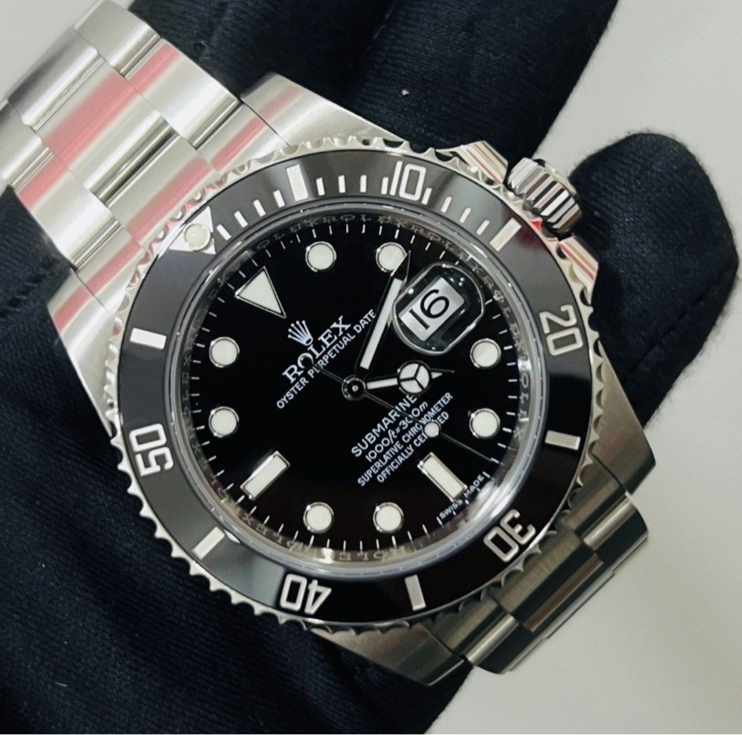 Full black rolex top