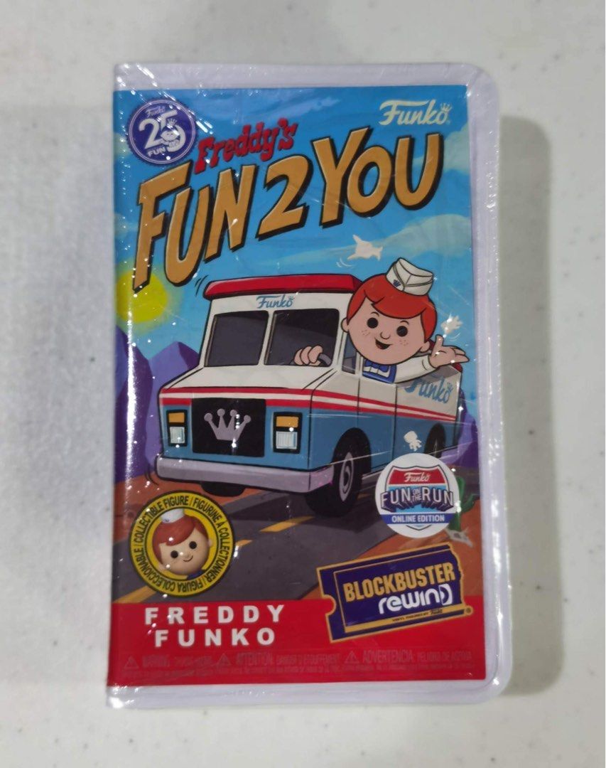 Funko Fun 2 You On The Run 2023 Blockbuster Rewind Freddy Funko ...