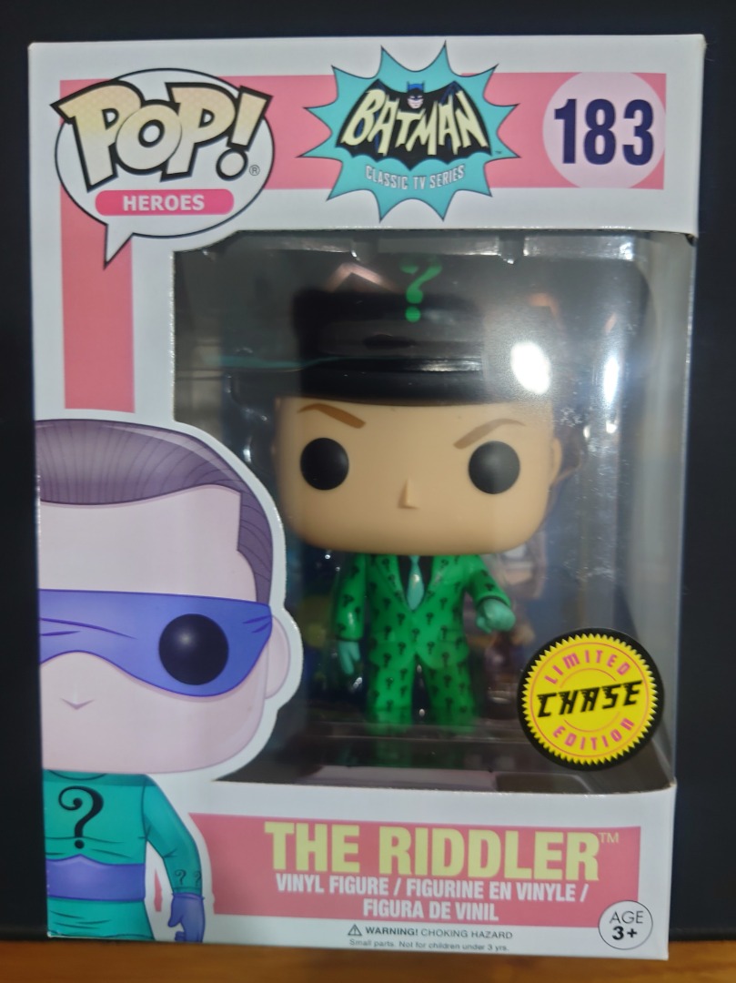 Funko Pop Batman 183 The Riddler Chase Hobbies Toys Toys