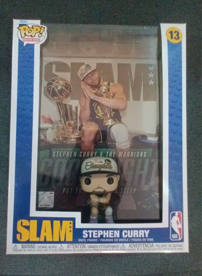 NBA Slam Stephen Curry Cover Funko POP! Vinyl