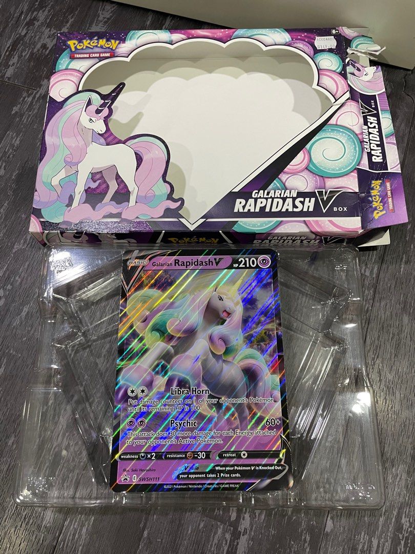 Galarian Rapidash V Card Original (Giant) with Box, Hobbies & Toys, Collectibles & Memorabilia, Vintage Collectibles on Carousell Galarian Rapidash V Card Original (Giant) with Box, Hobbies & Toys, Collectibles & Memorabilia, Vintage Collectibles on Carousell