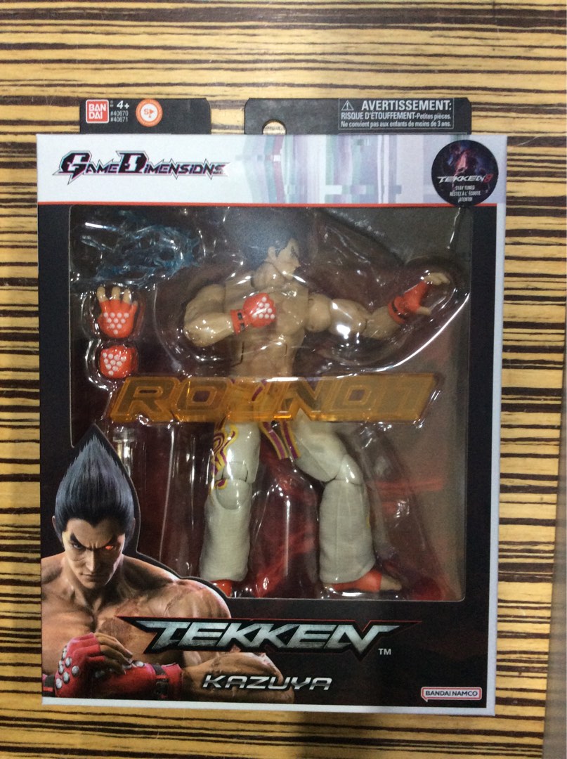  Bandai Tekken 40671 Kazuya Mishima Game Dimensions