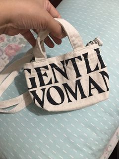 GENTLEWOMAN micro tote bag with sling