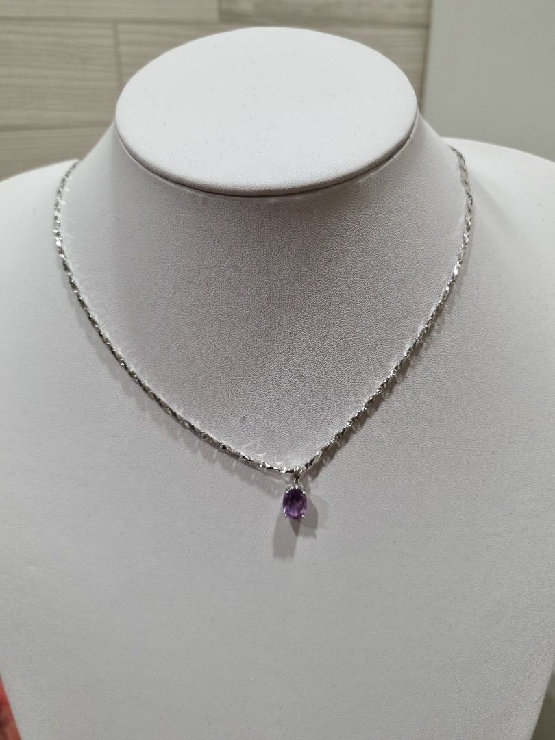 Genuine amethyst pendant hotsell