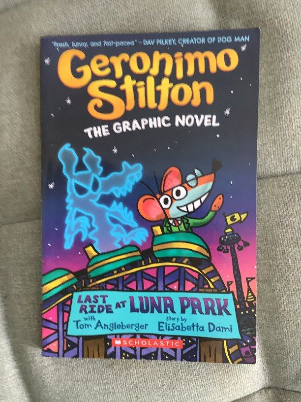 Geronimo Stilton, last ride at Luna Park, 興趣及遊戲, 書本& 文具