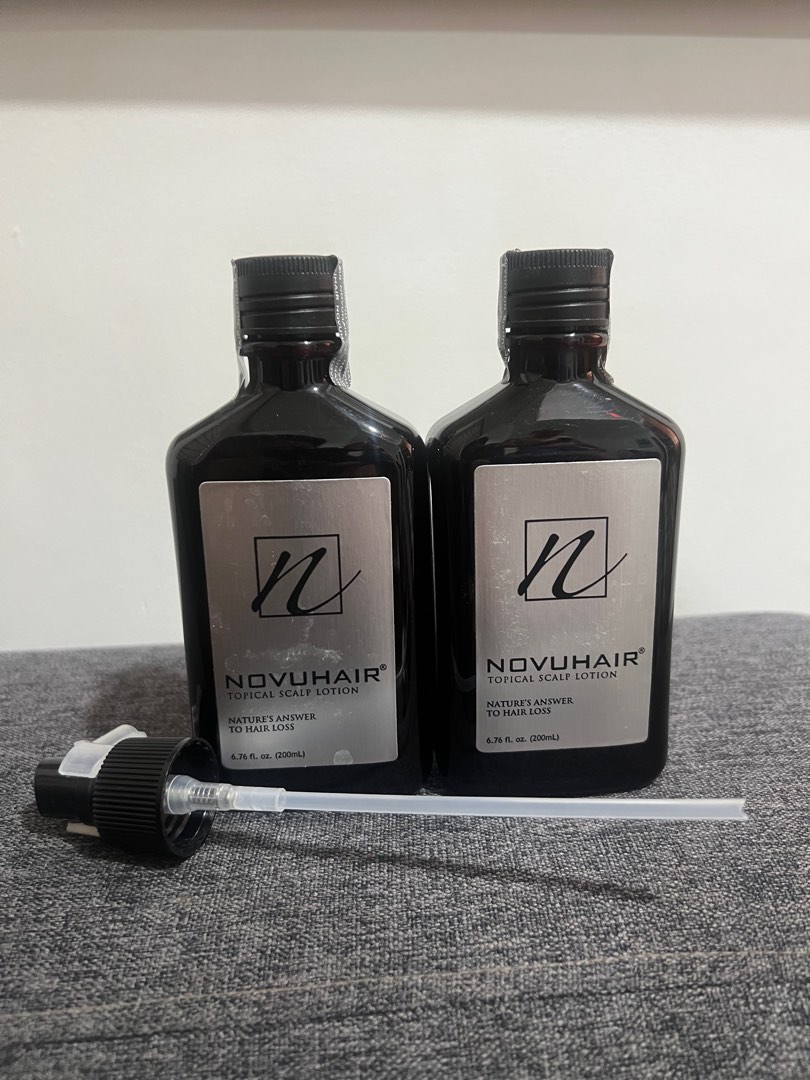 [GET 2] Novuhair Topical Scalp Lotion, Beauty & Personal Care, Hair on