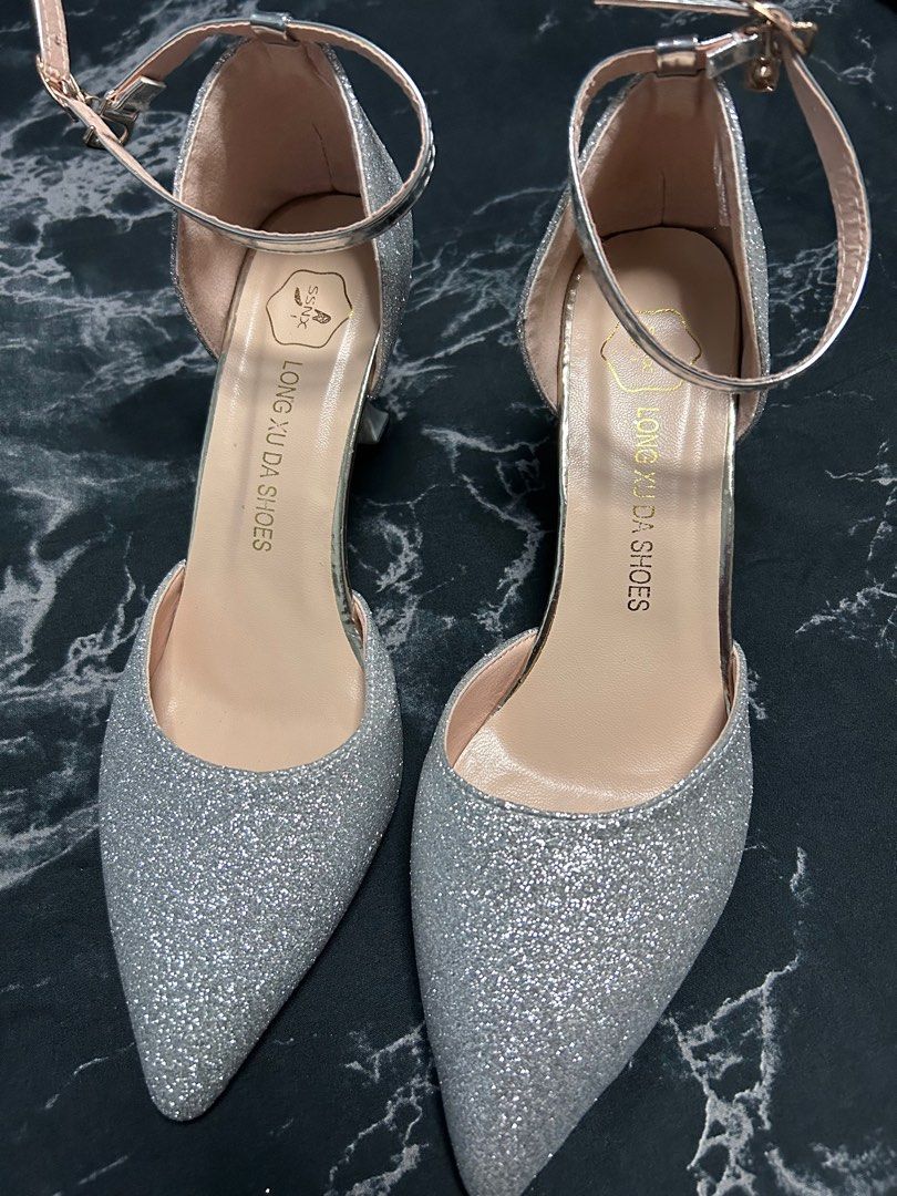 Glitter heels for women sale