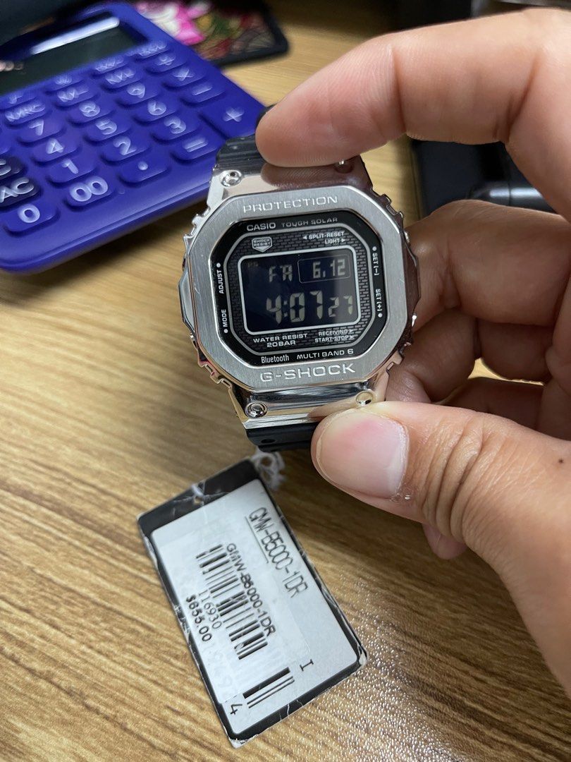 GMW-B5000-1 CASIO G SHOCK, 男裝, 手錶及配件, 手錶- Carousell