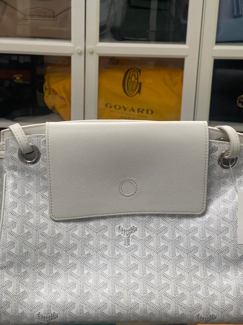 Goyard Sac Rouette PM Shoulder Bag White, Luxury, Bags & Wallets