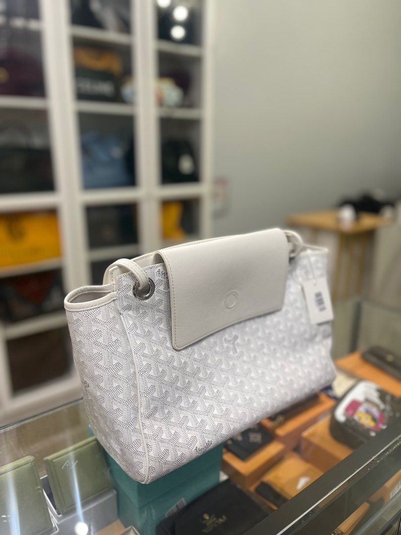 Goyard Sac Rouette PM Shoulder Bag White, Luxury, Bags & Wallets on  Carousell