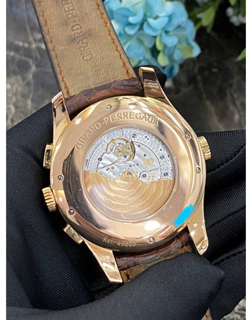 Girard perregaux rose clearance gold