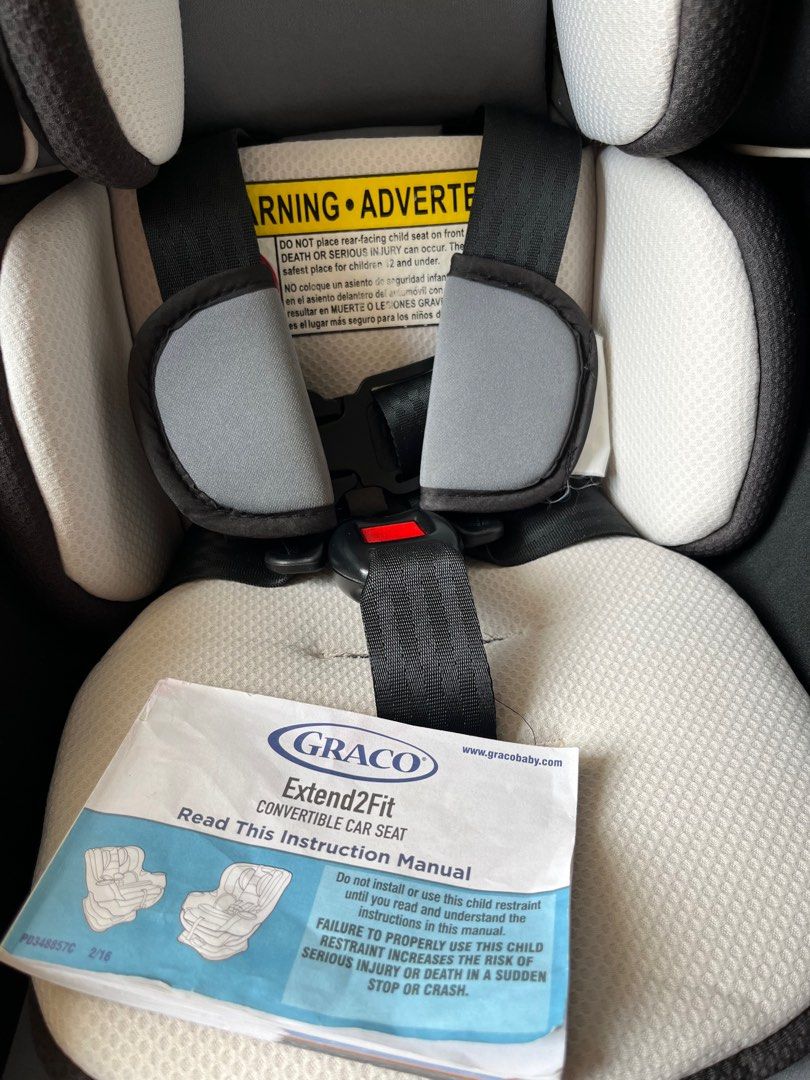 Graco car seat manual extend2fit top