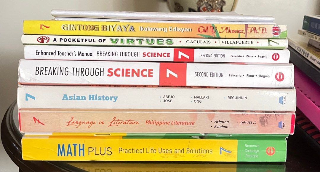 Grade 7 Books with Teacher’s Manual, Hobbies & Toys, Books & Magazines ...