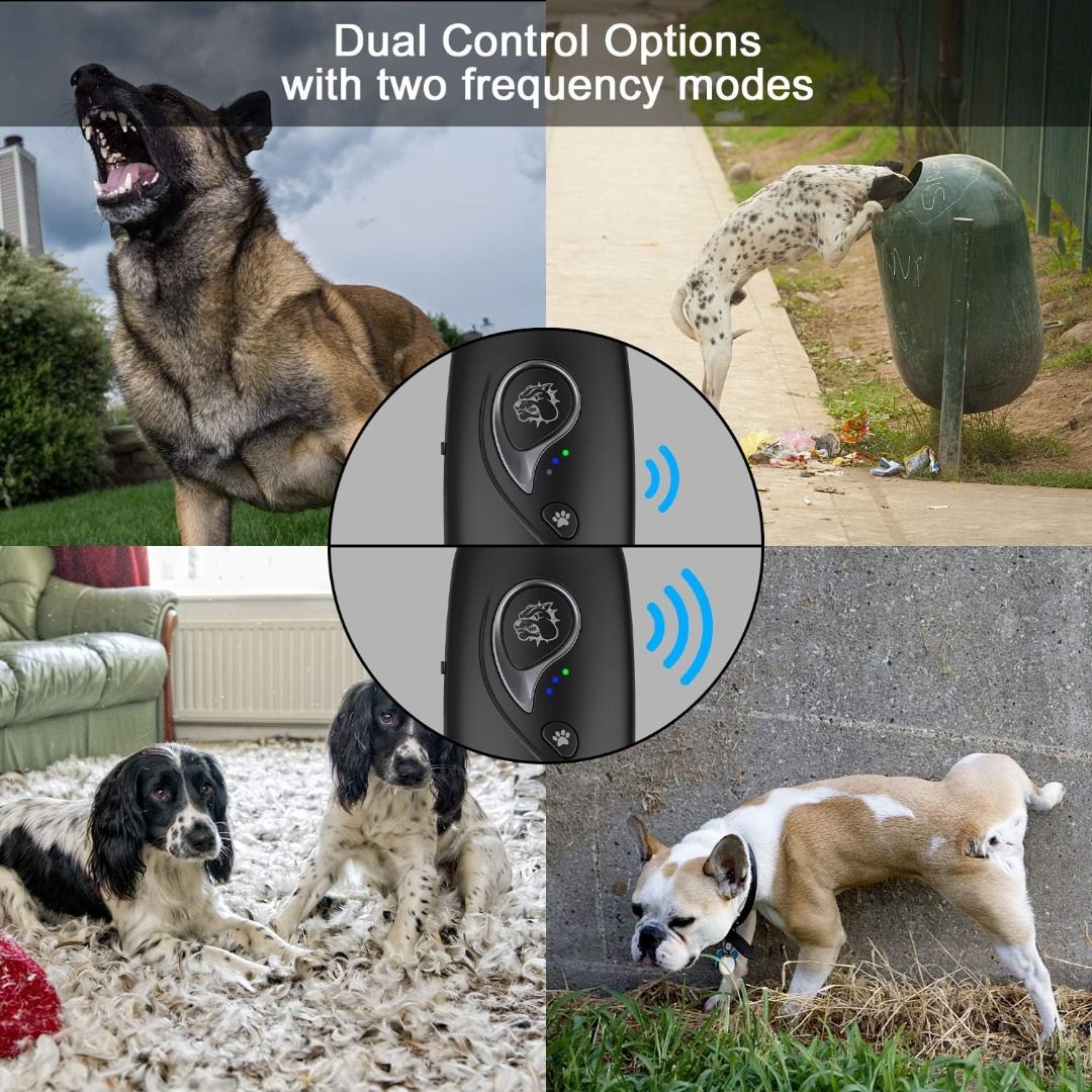 GSmade Barxbuddy,Petgentle, Anti Barking Device With Double Frequency