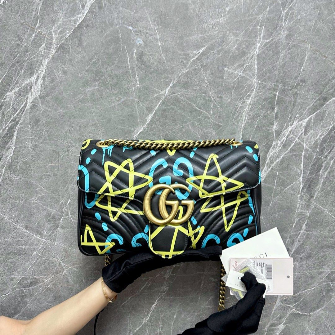 Gucci ghost marmont bag hot sale
