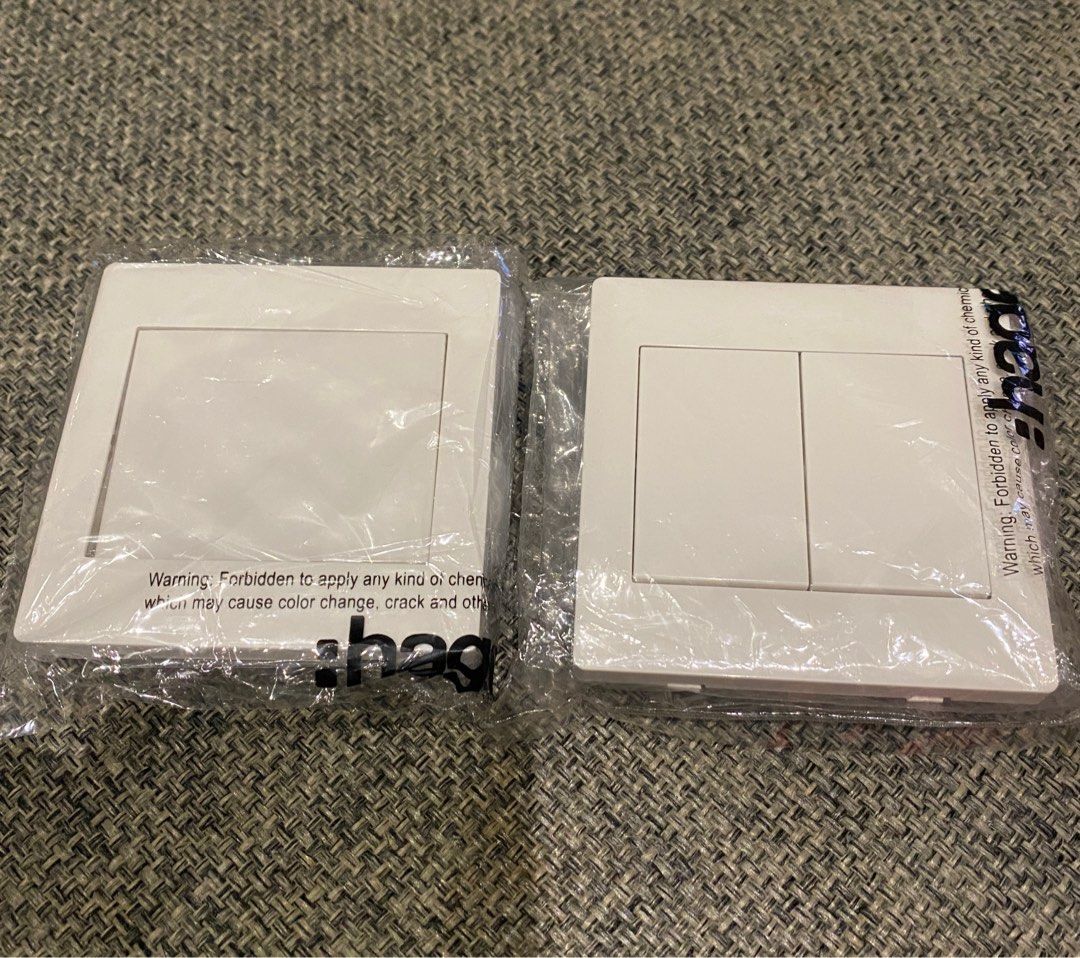 Hager switch socket/cover, TV & Home Appliances, Electrical, Adaptors