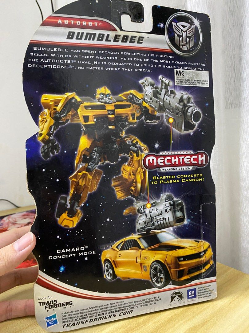 Hasbro Transformers Dark Of The Moon Deluxe Class Bumblebee, Hobbies