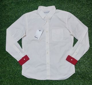 HEAD PORTER PLUS RED CUFF SHIRT
