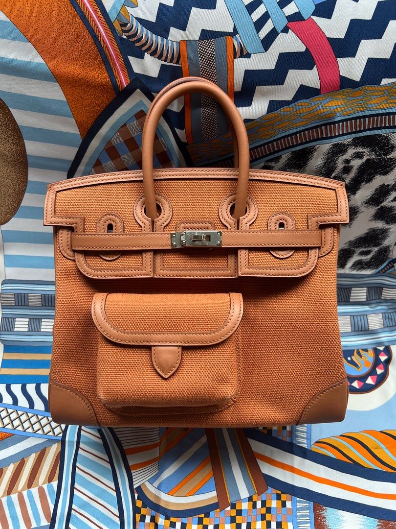 Hermes Birkin 25 Cargo Sesame, Luxury, Bags & Wallets on Carousell