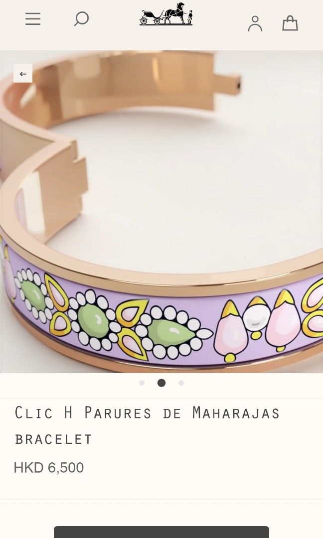 Clic H Parures de Maharajas bracelet
