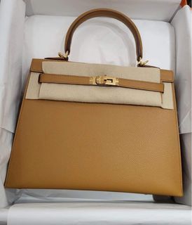 Hermes Kelly 28 Bag 6Q Vert Emeraude Lizard GHW