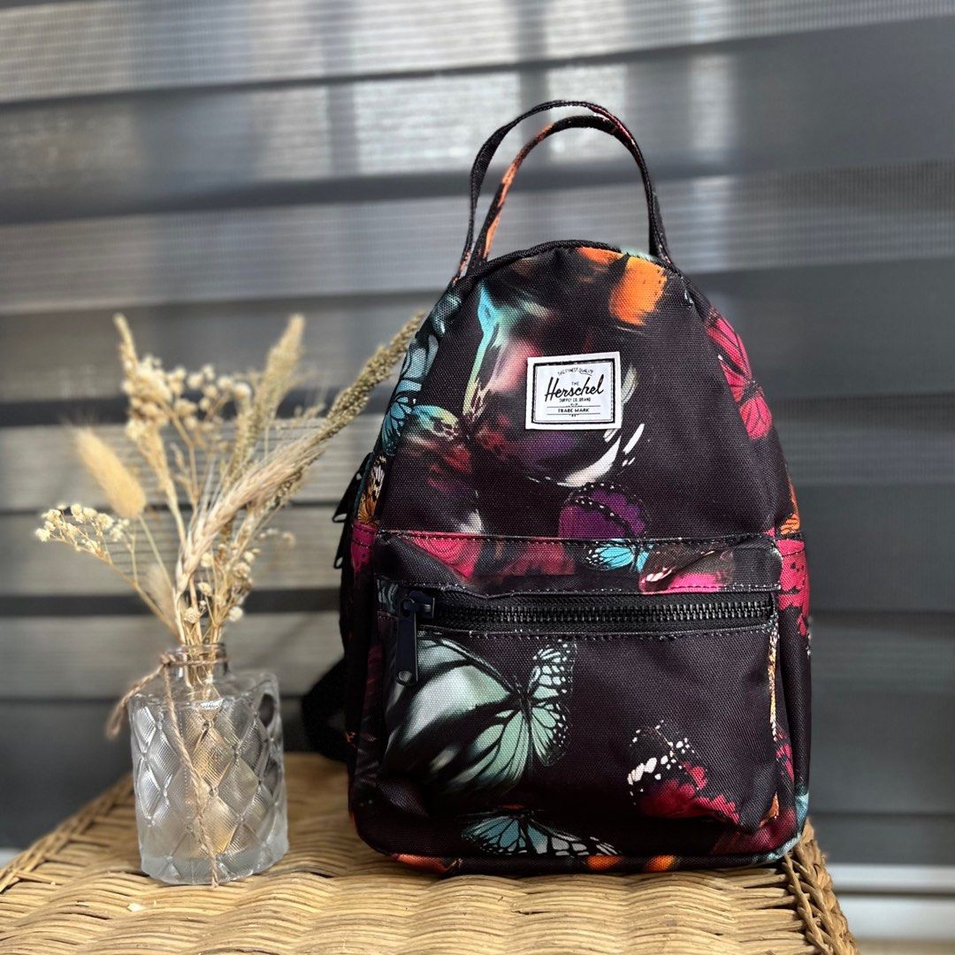 Herschel black backpack women's hot sale