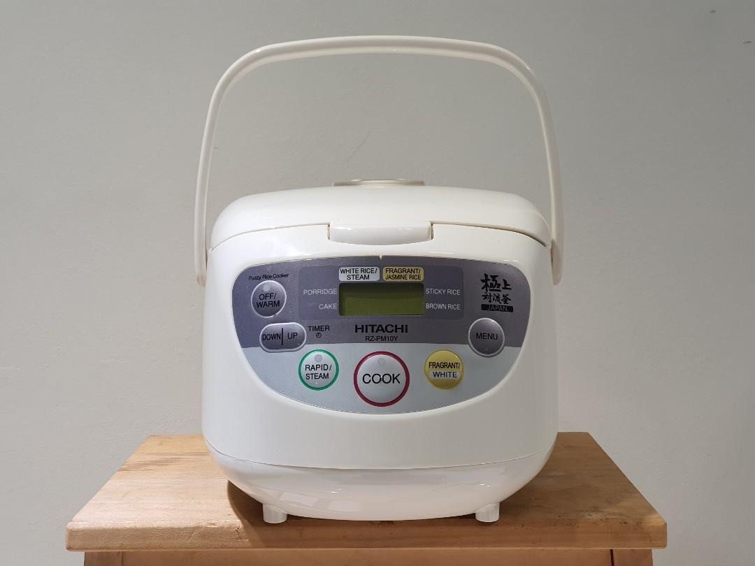 Hitachi Rice Cooker [RZPM10Y], TV & Home Appliances, Kitchen