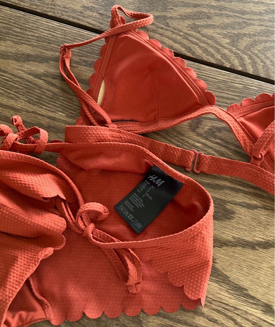 H and m scalloped bikini online