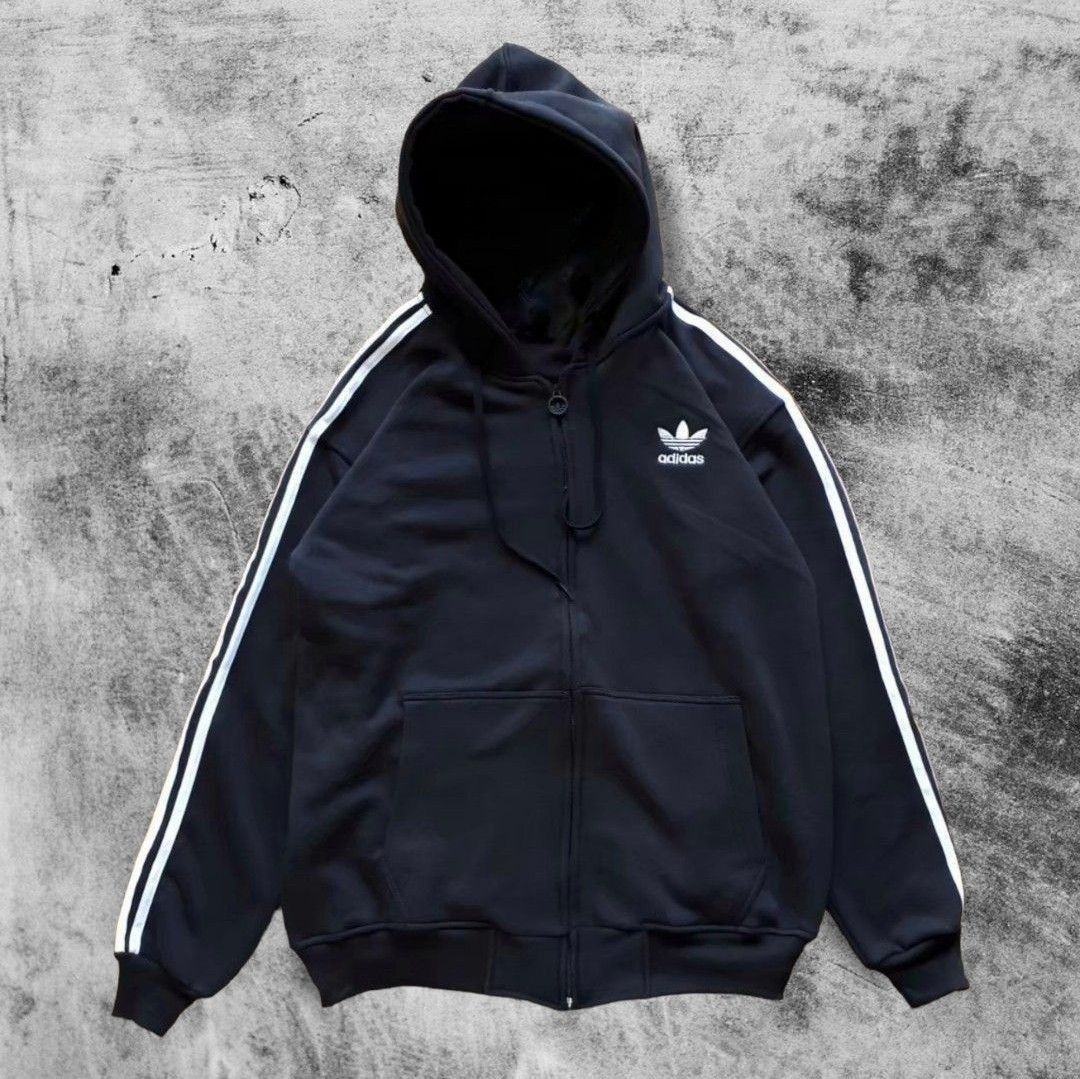 Hoodie zipper adidas clearance