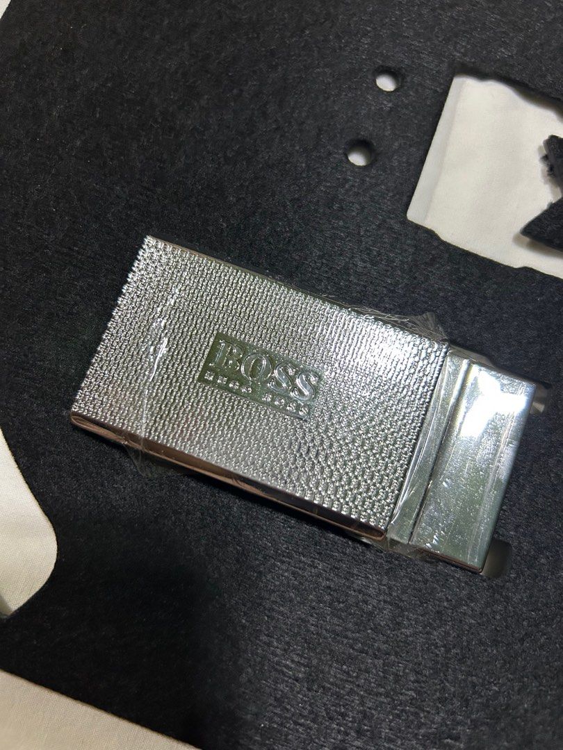 hugo boss belt gold buckle