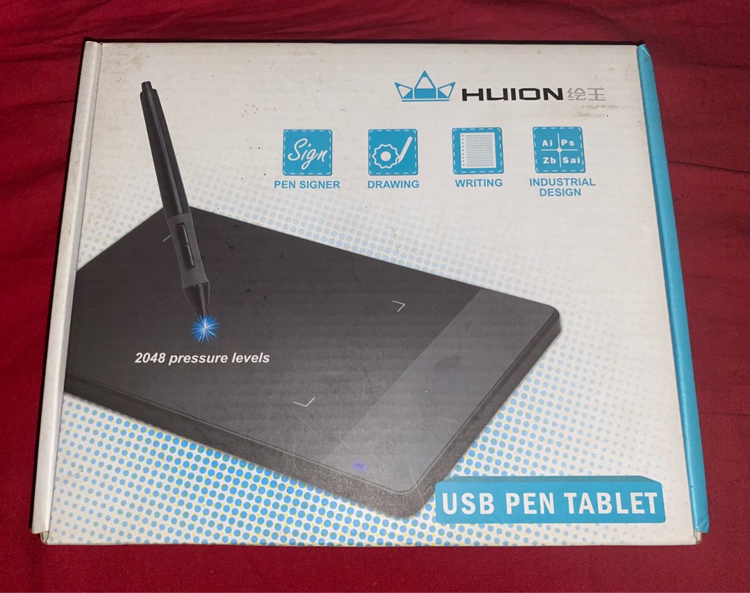 Huion 420 USB Pen Tablet, Computers & Tech, Office & Business