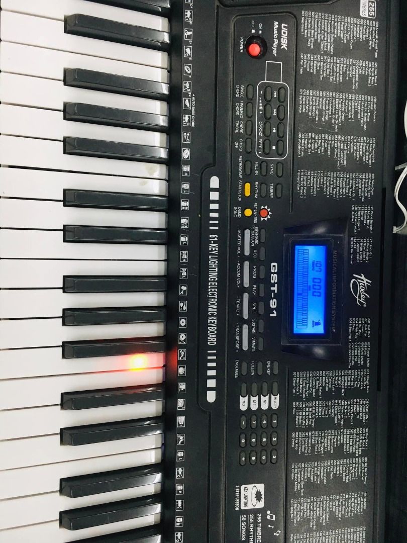 Huxley Electronic Keyboard 61 Keys, Hobbies & Toys, Music & Media