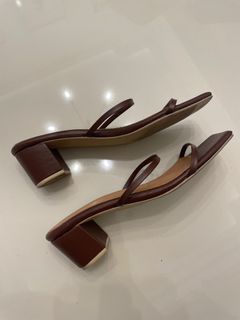 GVN Selene Heels - Size 6 brown