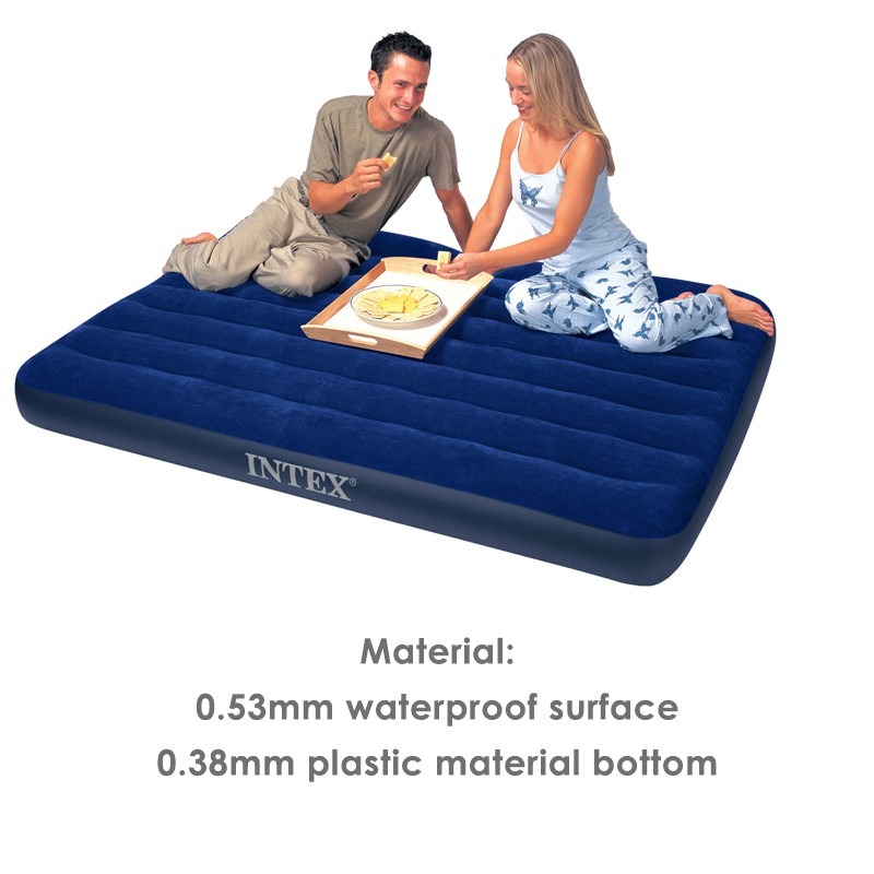 Intex Downy Inflatable Air Bed/Mattress/Air Bed/Travel Mattress