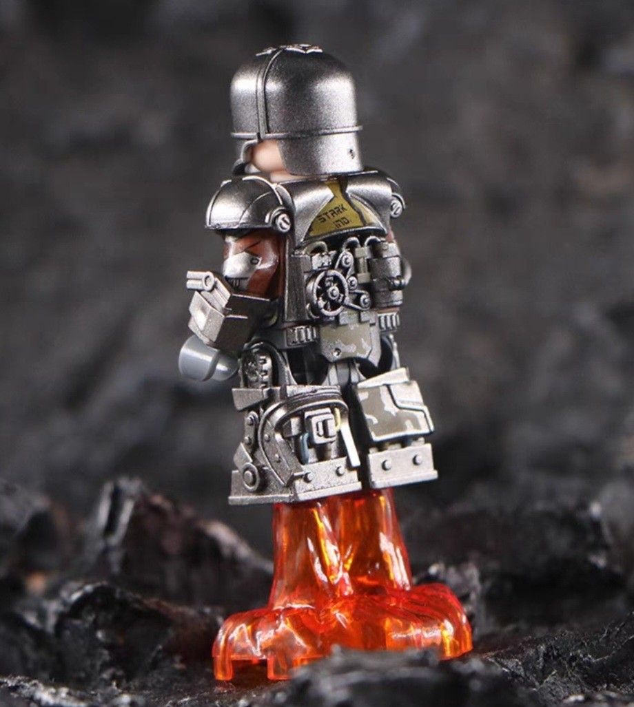Ironman mk1 mark marvel avengers Not lego minifig, Hobbies