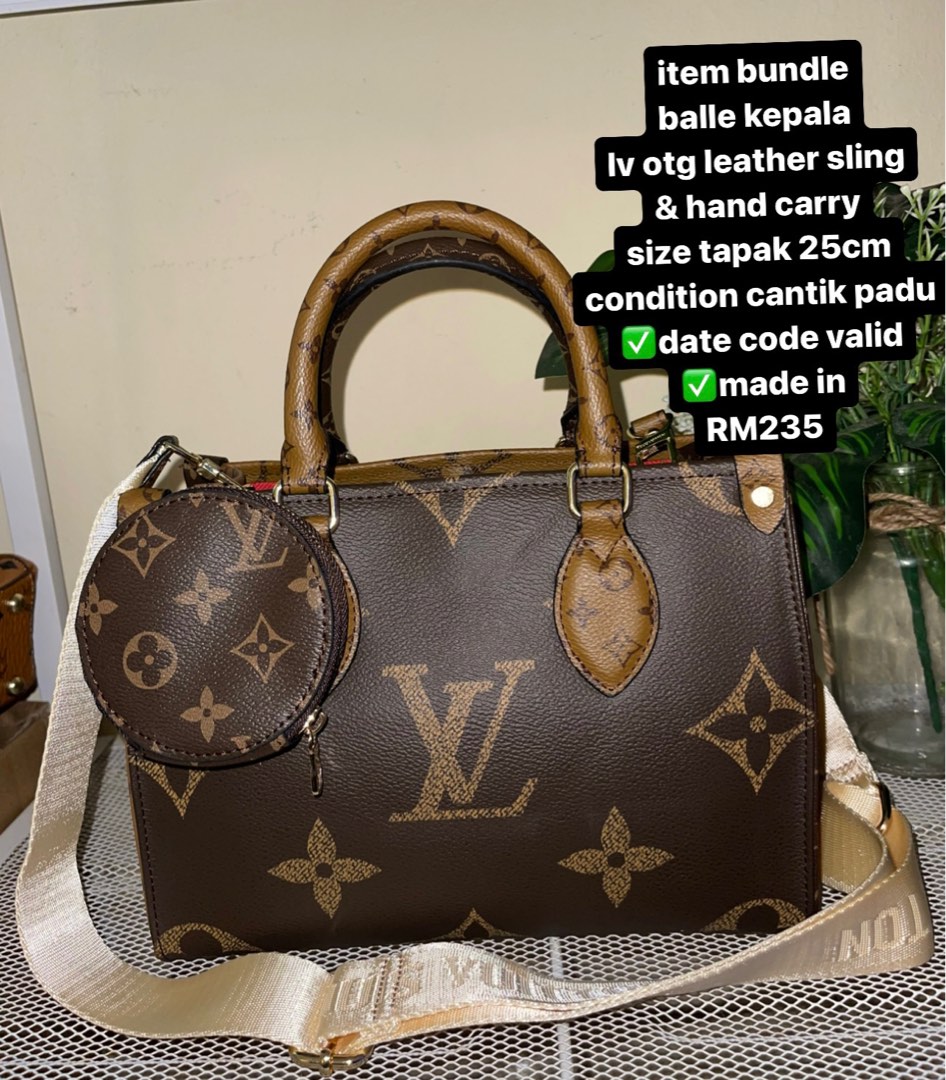 LV mini otg style, Luxury, Bags & Wallets on Carousell