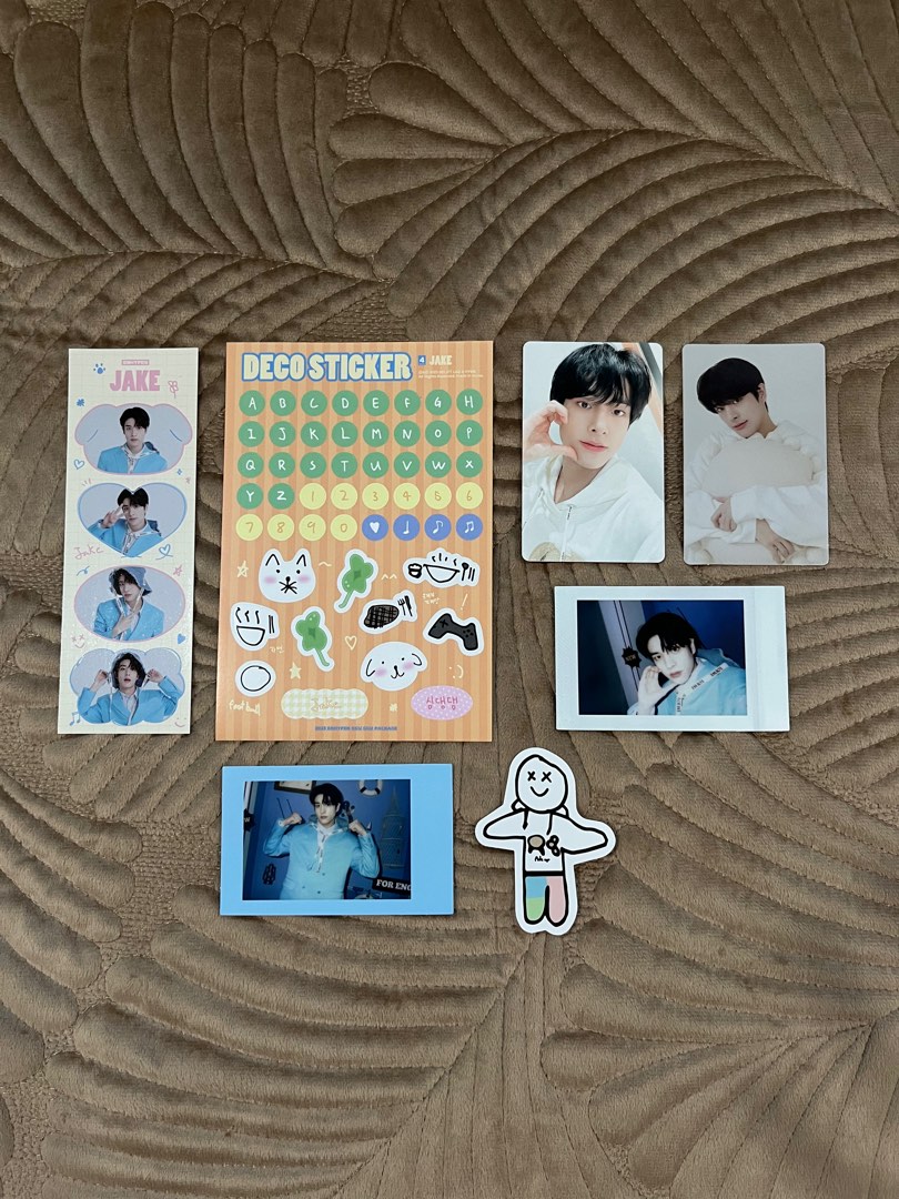 JAKE GGU GGU PACKAGE SET ENHYPEN, Hobbies & Toys, Memorabilia ...