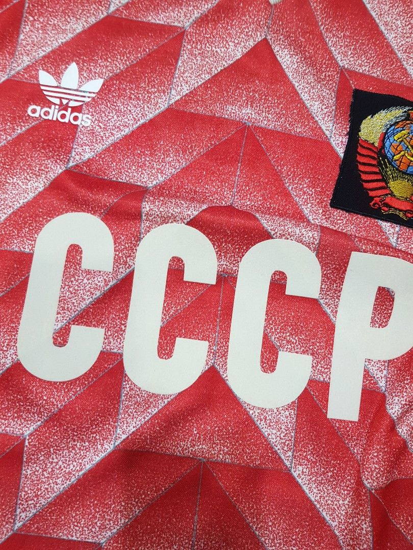 1988 RUSSIA/USSR/CCCP ADIDAS HOME FOOTBALL SHIRT (SIZE L)