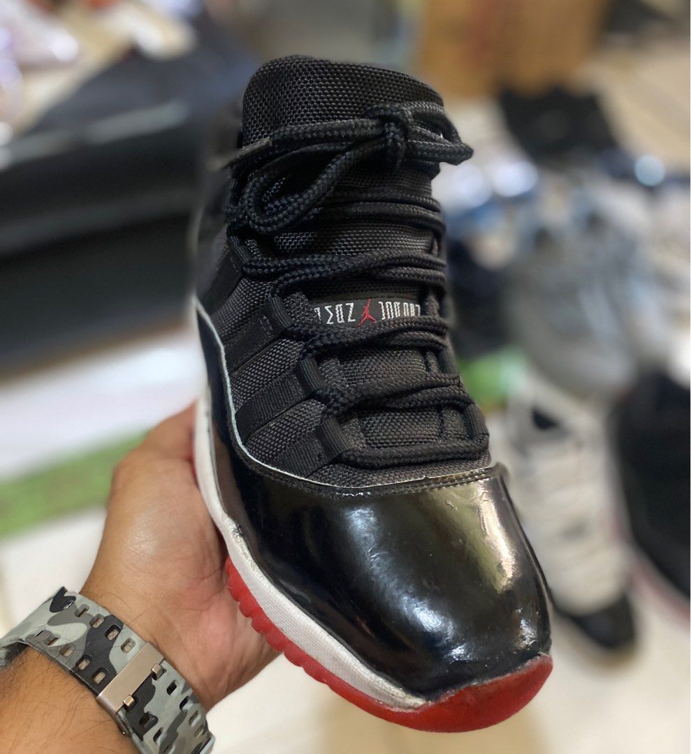 Ua jordan 11 sales bred
