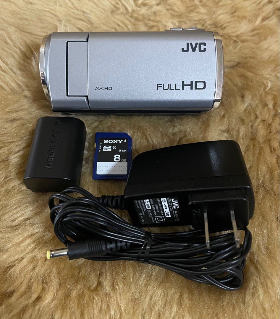 JVC Everio GZ-E100-S Camcorder, Photography, Video Cameras on