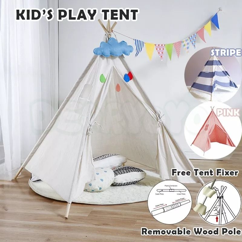 Girls indoor clearance play tent